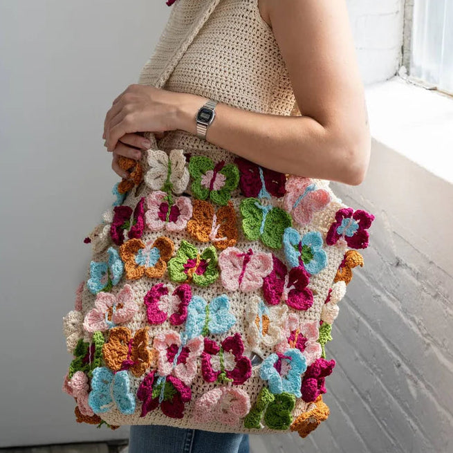 Bag Butterfly Crochet Pattern