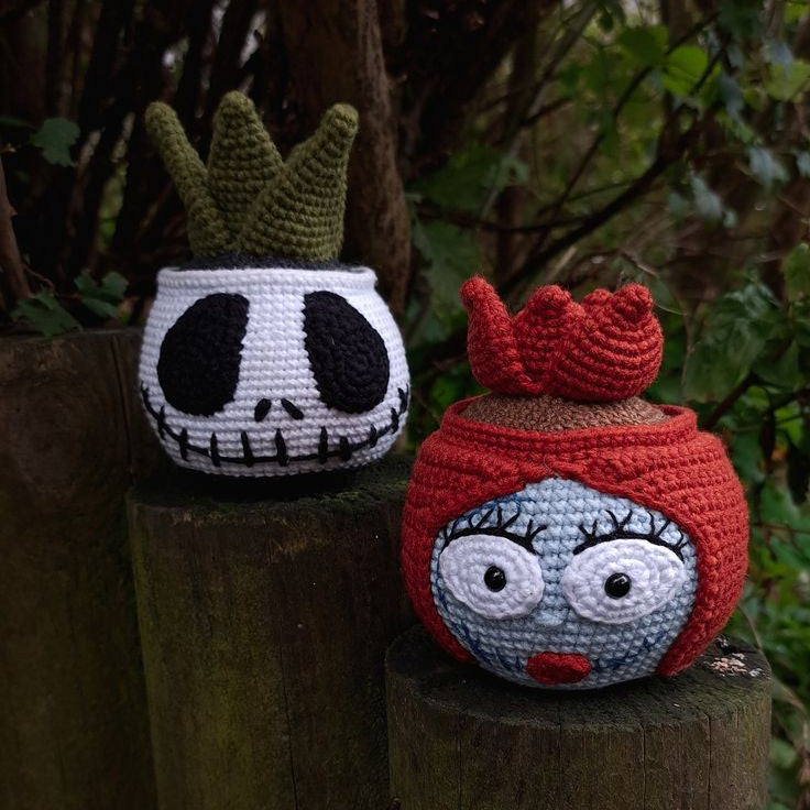 Combo 6-in-1 Spooky Plant Amigurumi Crochet Pattern