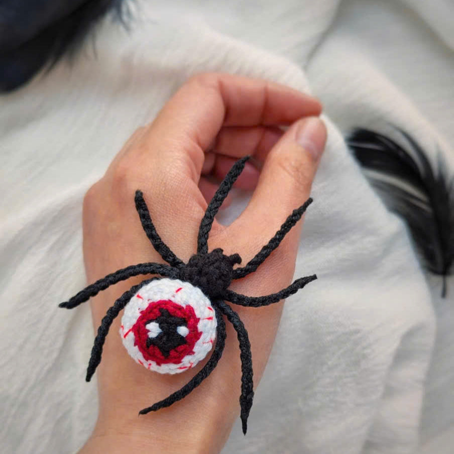 Eye Spider Crochet Pattern