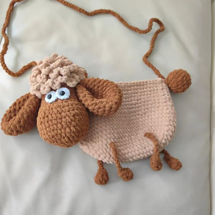 Mochi Sheep Tote Crochet Pattern