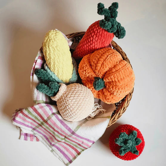 Combo 10-in-1 Tiny Veggies  Crochet Pattern