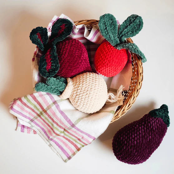 Combo 10-in-1 Tiny Veggies  Crochet Pattern