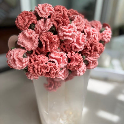 Whispers of Carnations Blanket Crochet Pattern