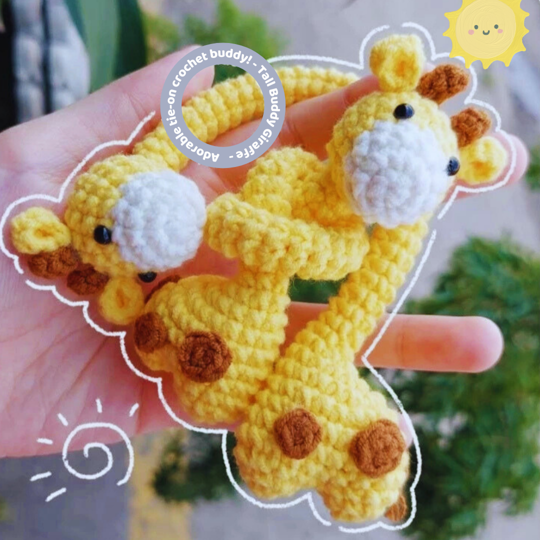 Tall Buddy Giraffe Crochet Pattern