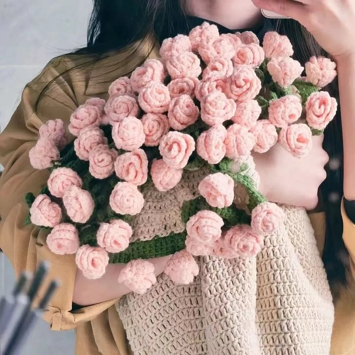 Combo 8 in 1 Flower Bouquet Blanket Crochet Pattern