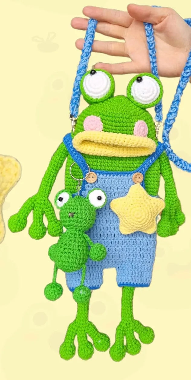 Frog bag Crochet Pattern