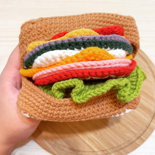 Sandwich Coaster Set Crochet Pattern