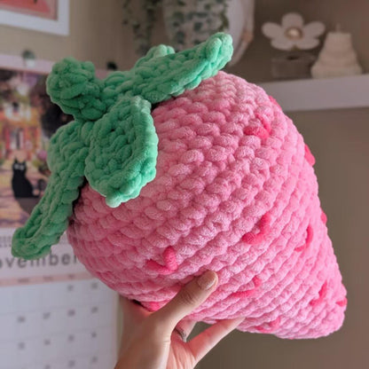 Big Strawberry Crochet Pattern
