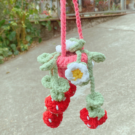 🍓💞 Strawberry Kisses Crochet Pattern