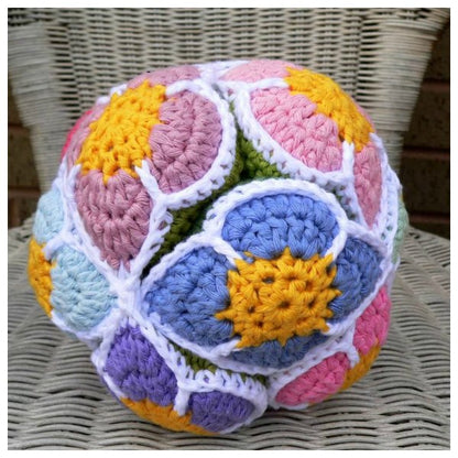 Flower Ball Crochet Pattern