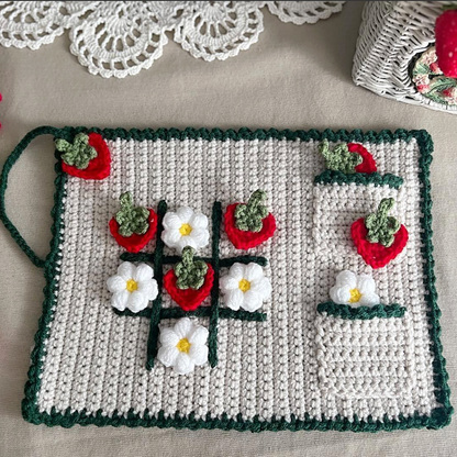 Combo 4in1 Timeless Treasures Crochet Pack (90s Retro Gecko, Balloon Dog, Tic-Tac-Toe Game & Spiral Fidget)