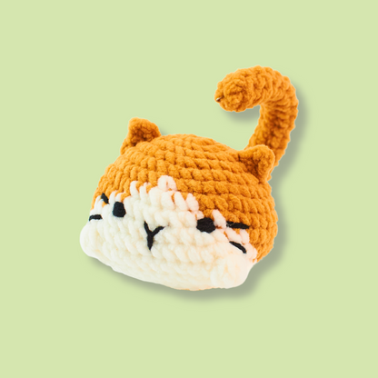 Whimsy Trio: Cat, Mushie & Axolotl Crochet Pattern