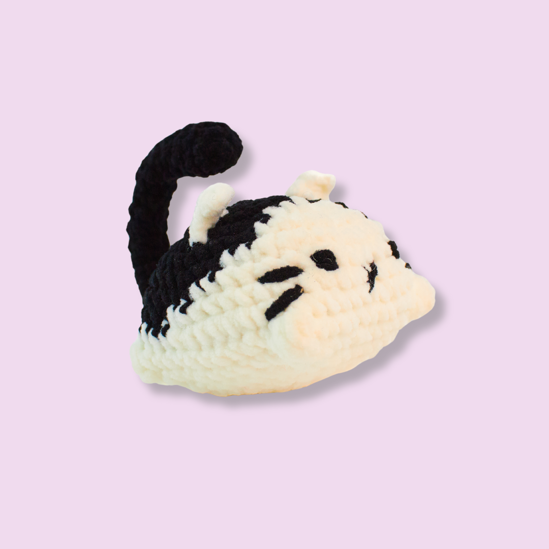 Whimsy Trio: Cat, Mushie & Axolotl Crochet Pattern