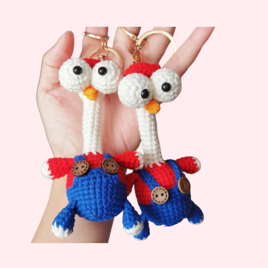 Goofy Long-Neck Chick Crochet Pattern