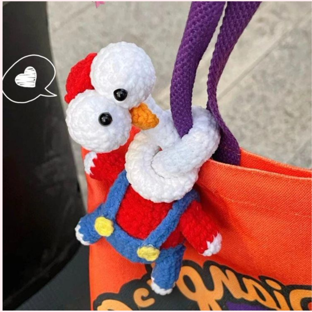 Goofy Long-Neck Chick Crochet Pattern