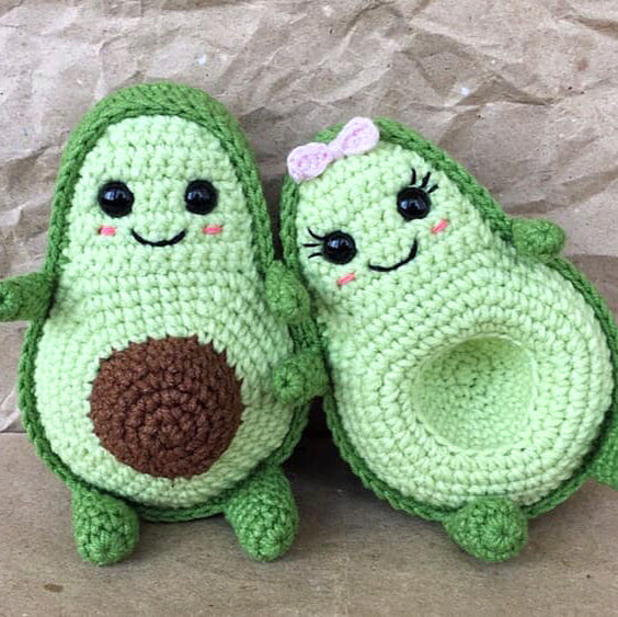Combo 6 in 1 Avocado Bundle Crochet Pattern