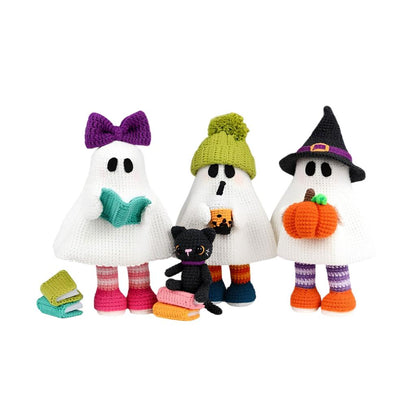 Halloween Ghosts & Friends:  4-in-1 Crochet Pattern