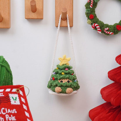 Swinging Pine Tree Crochet Pattern