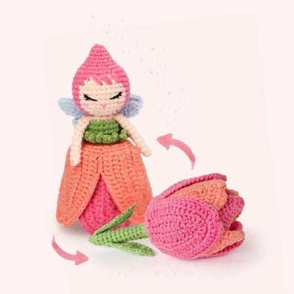 Combo 5 in 1 Reversible  Flower Crochet Pattern