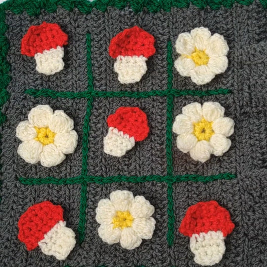 Tic Tac Toe Game Crochet Pattern
