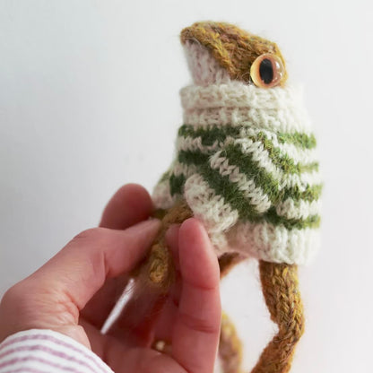 Froggies Sweater Knitting Pattern