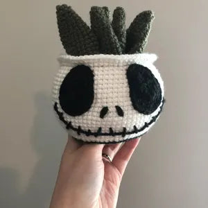 Creepy Cactus Head Crochet Pattern