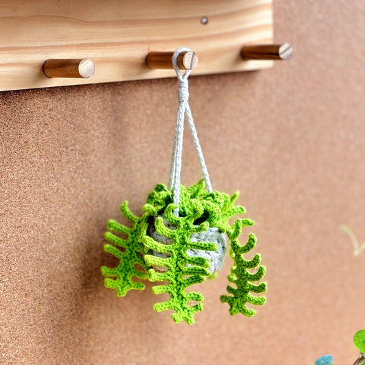 Fern Plant Crochet Pattern