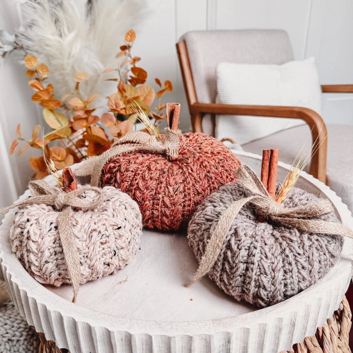 Pumpkin Stack Crochet Pattern