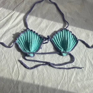Shell Bra Crochet Pattern