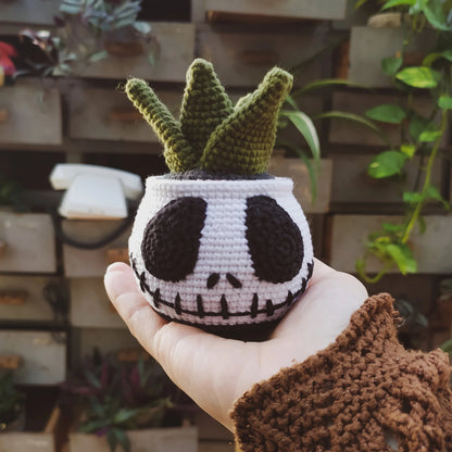 Creepy Cactus Head Crochet Pattern