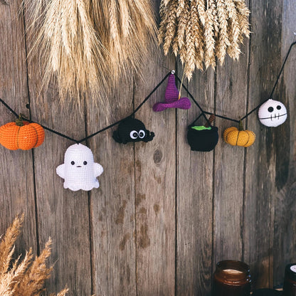 Halloween Garland Crochet Pattern