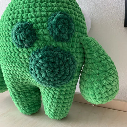 Little Green Monster Buddy Crochet Pattern