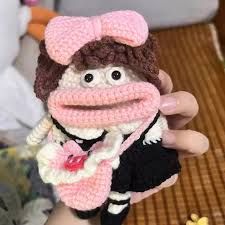 Big Mouth Girl Bag Crochet Pattern